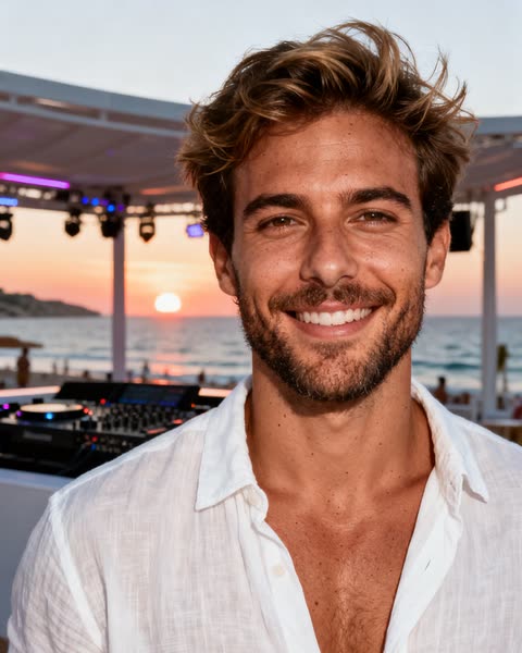 Mateo, AI-generated portrait of a fictional character